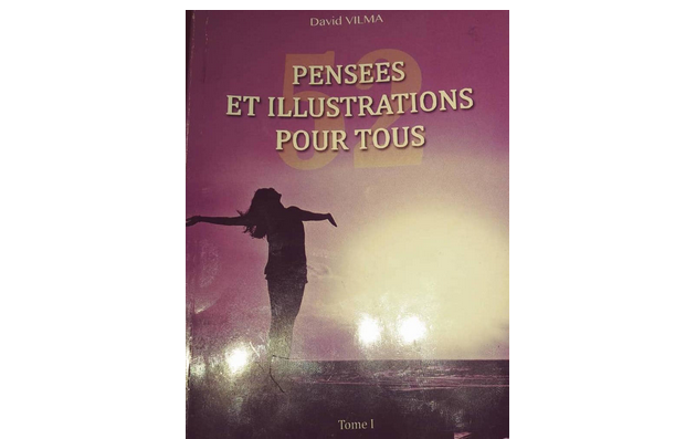 David Vilma : « Pensées et illustrations pour tous ». Un livre à lire pendant l’année
